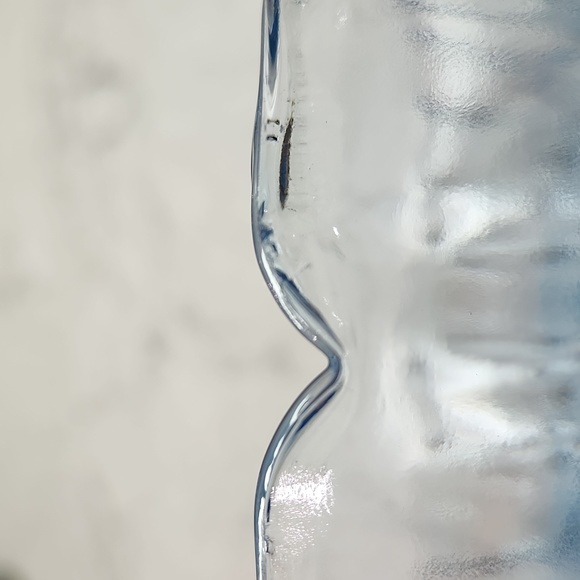 Harvest Blue Glass Oval Footed Fruit Bowl - Picture 6 of 12